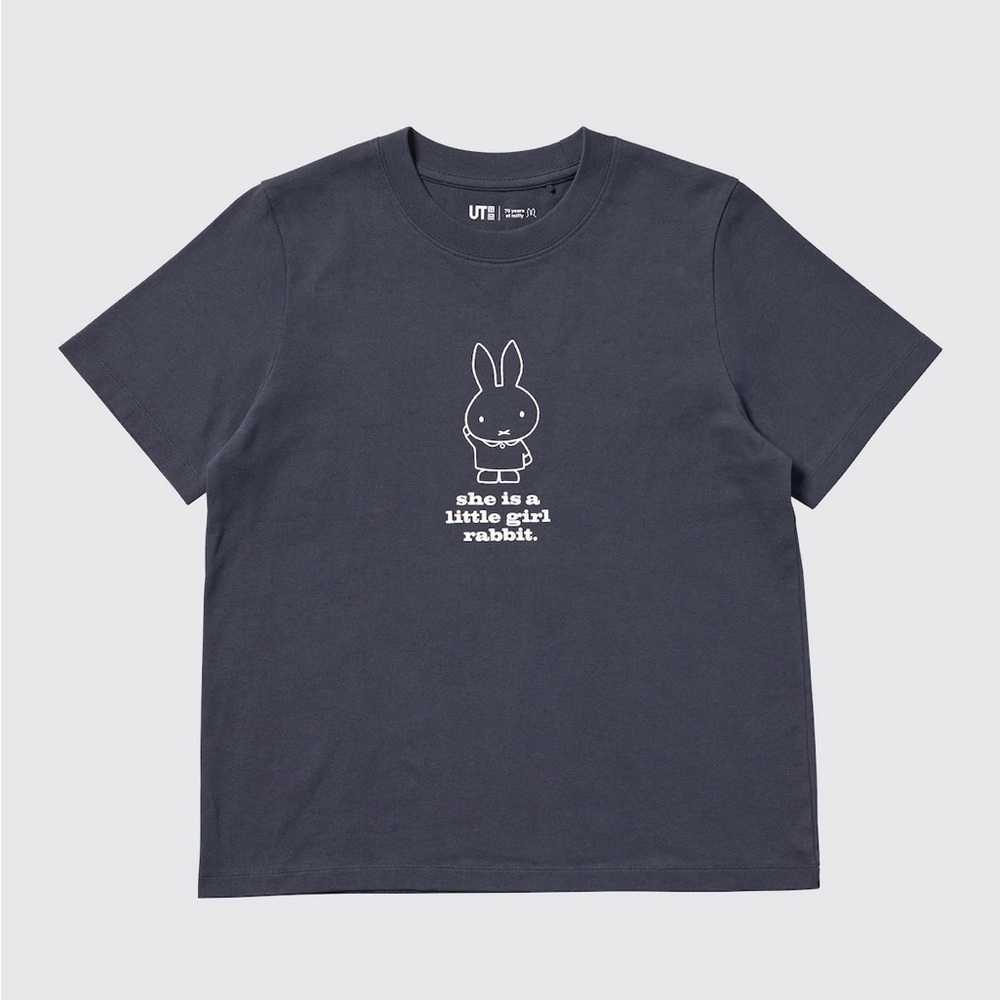 Uniqlo Navy Graphic Short Sleeve Tee - Picture 2 of 6